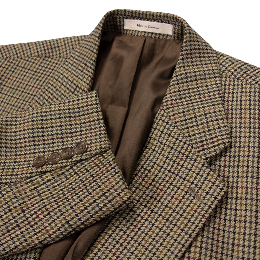 Polo by Ralph Lauren Brown/Tan Houndstooth Sport Coat